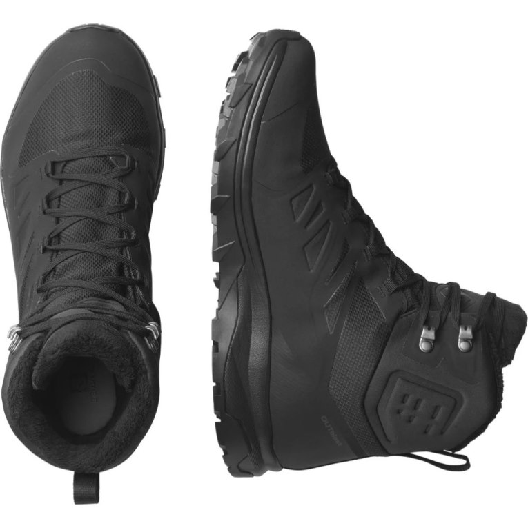 Botas de Invierno Salomon Outblast Thinsulate Climasalomon Impermeables Hombre Negros | MX ZUVP853